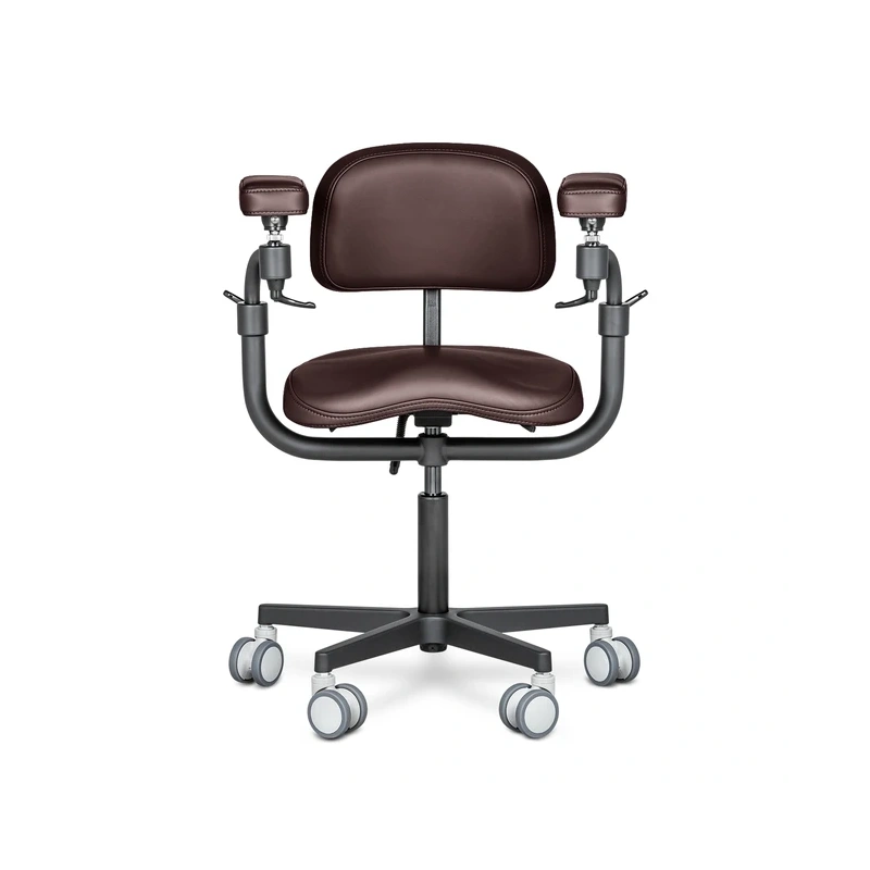 Mercury ELITE COMFORT BLACK - эргономичный стул для работы с микроскопом | Mercury (Россия)