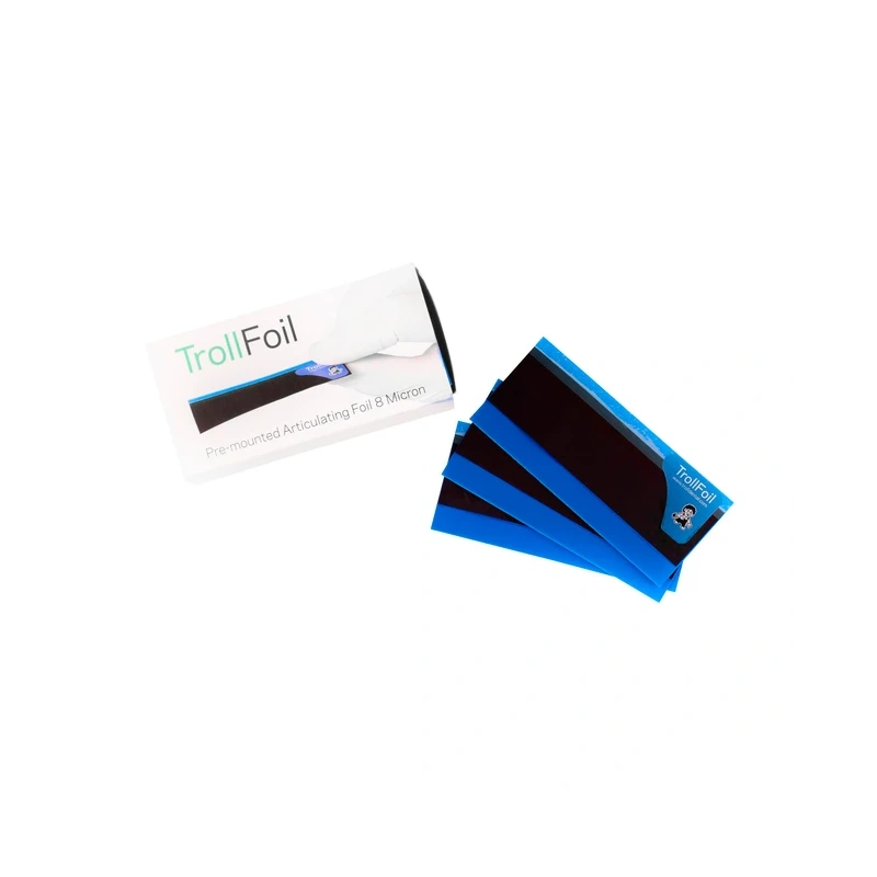 Troll Foil BLUE - фольга артикуляционная, синий цвет | Troll Dental (Швеция)
