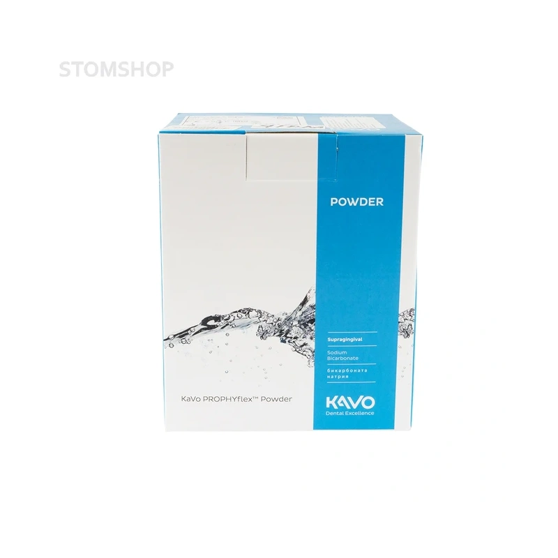 PROPHYflex Powder - профилактический порошок на основе бикарбоната натрия, со вкусом мяты, упаковка (80 шт. по 15 г.) | KaVo (Германия)