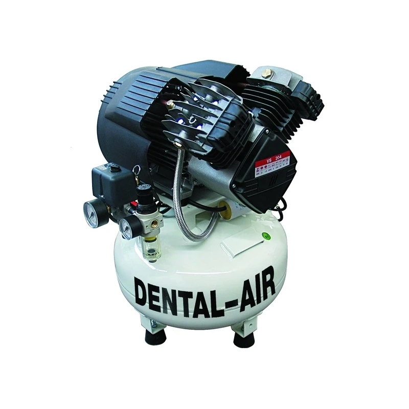 Dental Air 3/24/5 - безмасляный воздушный компрессор на 3 установки, без кожуха, 200 л/мин | Werther Int. (Италия)