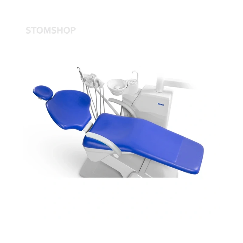 Комплект: стоматологическая установка с верхней подачей инструментов Siger U200 + набор наконечников NSK | Siger (Китай)