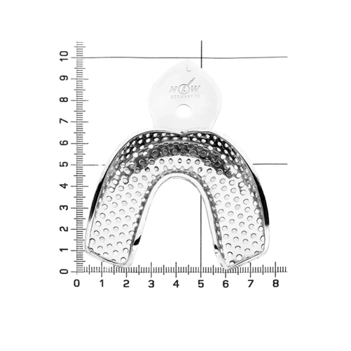 Ложка слепочная нижняя с перфорацией, M | HLW Dental Instruments (Германия)