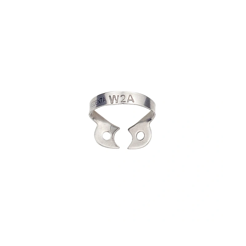 129-W2A - крепление для Раббер Дам Медента, для верхних и нижних премоляров, с плоскими щечками, без крыльев | Medenta Instruments Co. (Пакистан)
