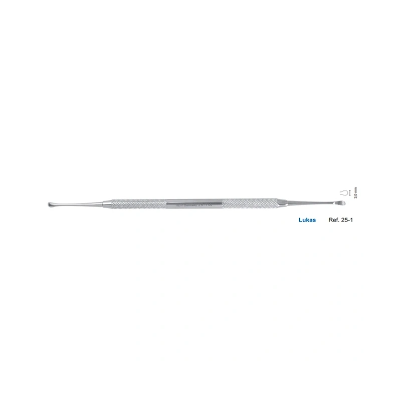 Ложка кюретажная Lukas, 3,0 мм (25-1) | HLW Dental Instruments (Германия)