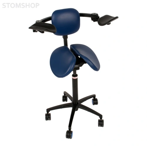 Salli Twin Ergorest with Stretching Support - эргономичный стул-седло для работы с микроскопом | Salli (Финляндия)
