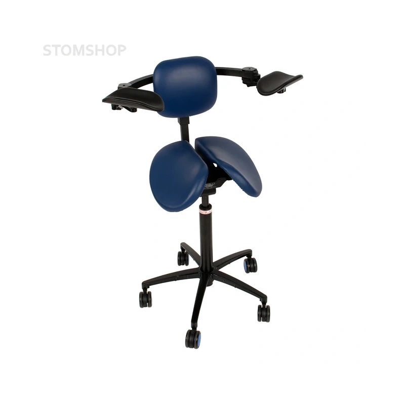 Salli Twin Ergorest with Stretching Support - эргономичный стул-седло для работы с микроскопом | Salli (Финляндия)