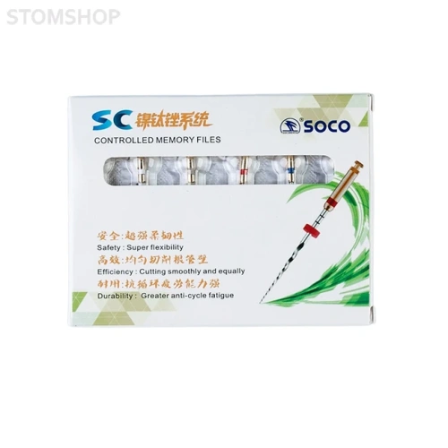 Soco&Sani Kit - тестовый набор машинных эндодонтических файлов, 21 шт.
