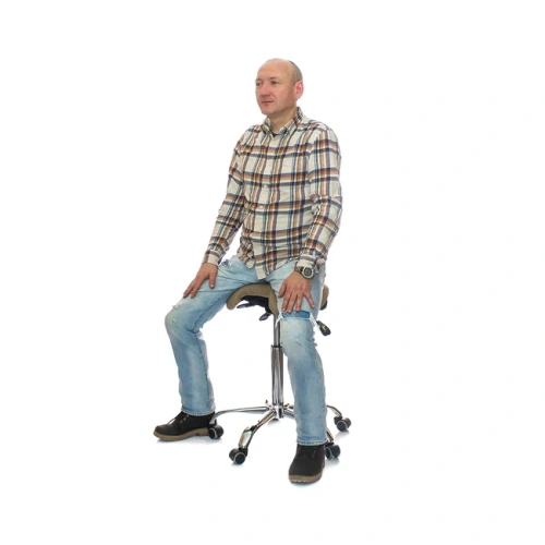 SmartStool SM03B - эргономичный стул-седло со спинкой | Smartstool (Россия)