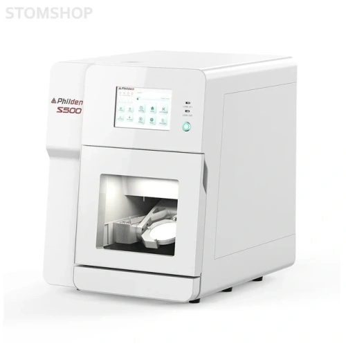 Комплект: 5-осевой фрезерный станок для сухой обработки Philden S500 + зуботехническая вытяжка Philden R-402 + печь для синтеризации циркония CDM Model L SIC + лабораторный 3D-сканер hilden РD-З Lab Scanner