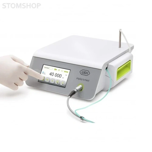 Implantmed SI-1023 - физиодиспенсер без наконечника, с проводной педалью S-N2, мотором со светом EM-19 LC | W&H DentalWerk (Австрия)