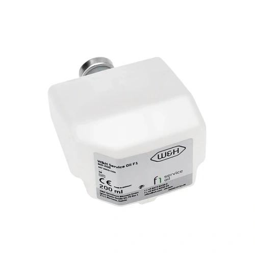 MD-200 - масло сервисное F1 для аппаратов Assistina 3х2, Assistina 3x3, 4 картриджа по 200 мл | W&H DentalWerk (Австрия)