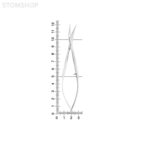 NOYES - микроножницы изогнутые, 12 см | Nopa Instruments (Германия)