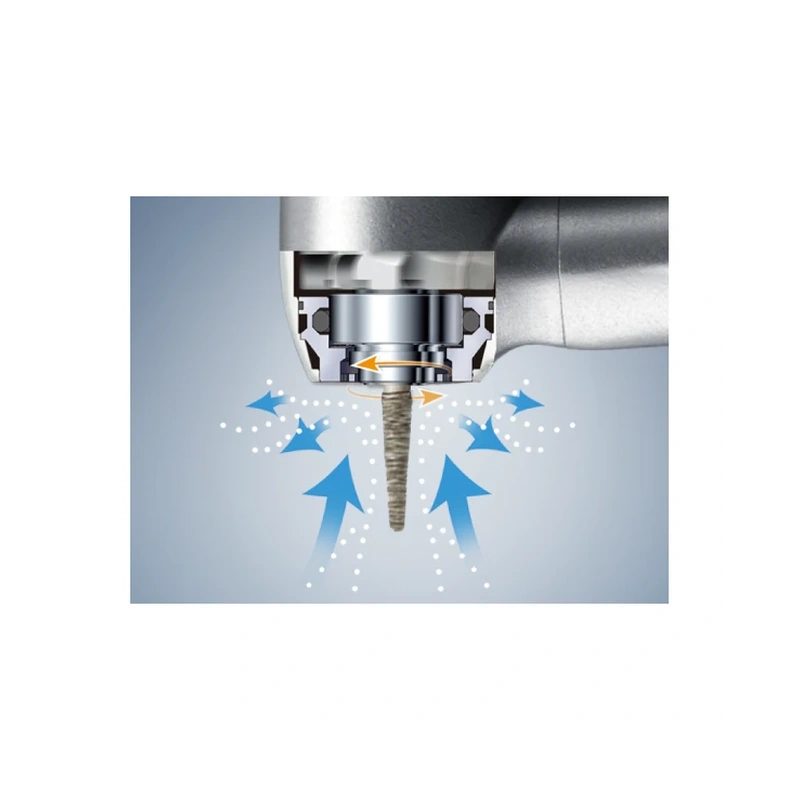 S-Max M600K - турбинный наконечник без оптики, со стандартной головкой, четырехточечным спреем | NSK Nakanishi (Япония)