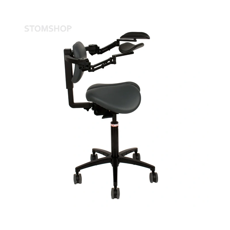 Salli Small MultiAdjuster Ergorest with Stretching Support - эргономичный стул-седло для работы с микроскопом | Salli (Финляндия)