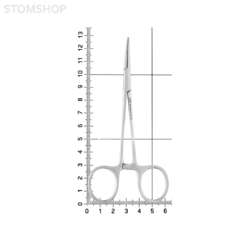 Зажим изогнутый Halstead-Mosquito, 12,5 см | HLW Dental Instruments (Германия)