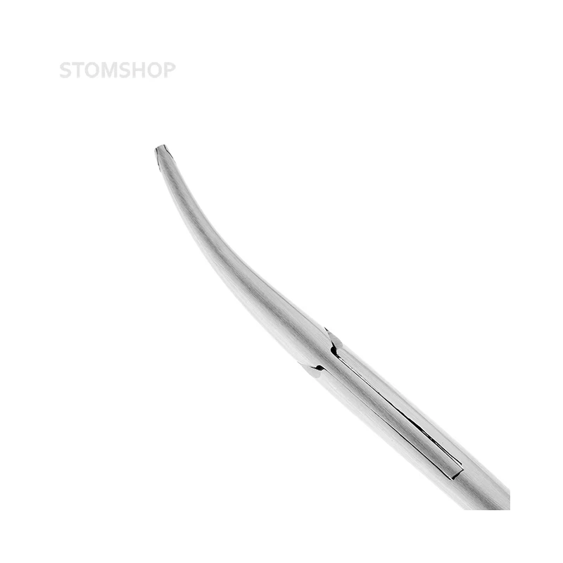 Зажим хирургический Kocherklemme изогнутый с зубчиками, 12,5 см | HLW Dental Instruments (Германия)
