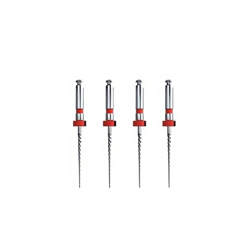 E-FLEX Mini - детские машинные файлы NiTi, длина 16 мм, размер 25, конусность 04, 4 шт. | Eighteeth (Китай)