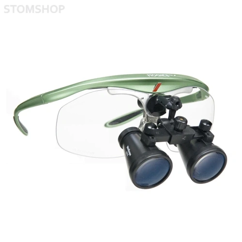 Hogies MiniScope Galilean Loupes - бинокулярные лупы системы Flip-up на оправе, увеличение 2.5x/3.0x | Hogies (Австралия)