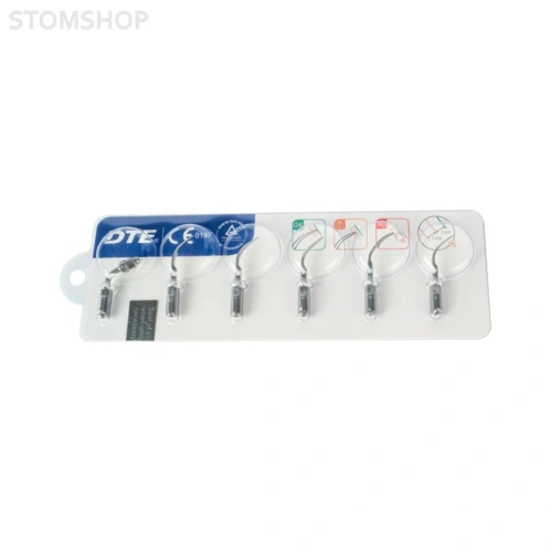 DTE-D6 LED - автономный ультразвуковой скалер с фиброоптикой, 6 насадок в комплекте | DTE (Китай)