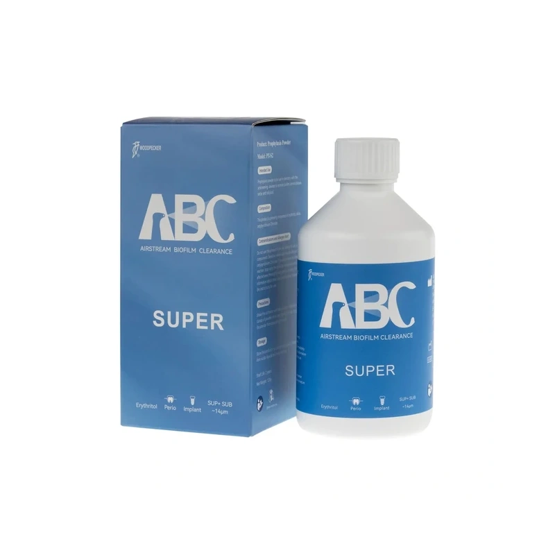SUB + Supragingival Super - порошок для наддесневой и поддесневой обработки на основе эритрита | Woodpecker (Китай)