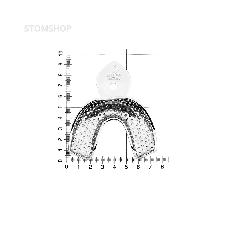 Ложка слепочная нижняя с перфорацией, S | HLW Dental Instruments (Германия)