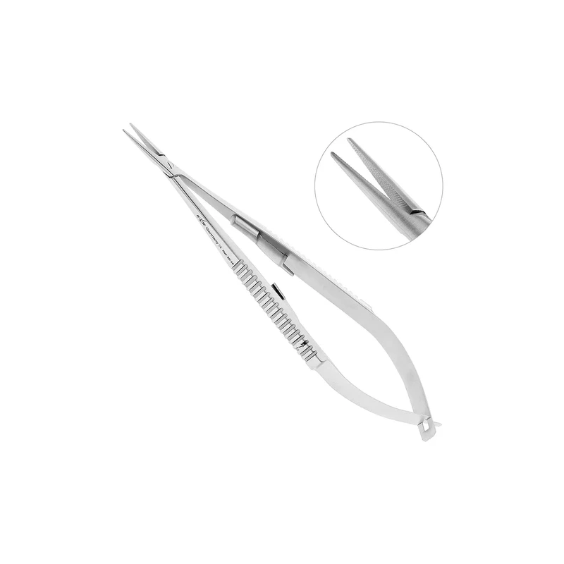 Иглодержатель хирургический Castroviejo, длина 140 мм | HLW Dental Instruments (Германия)