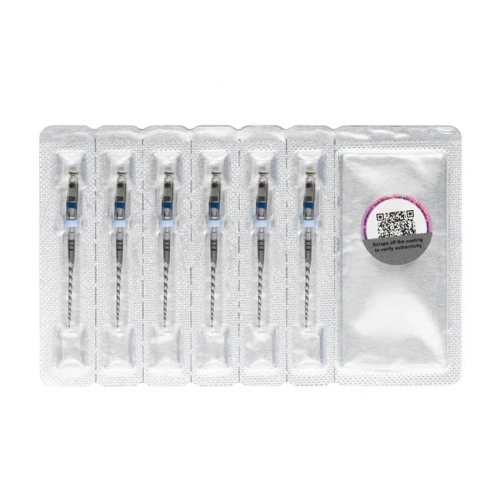 RCS Silver Rotary - машинные файлы, размер 30/04, 25 мм, 6 шт. | Ramo Medical (Китай)