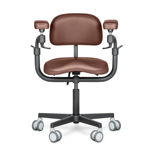 Mercury ELITE COMFORT BLACK - эргономичный стул для работы с микроскопом | Mercury (Россия)
