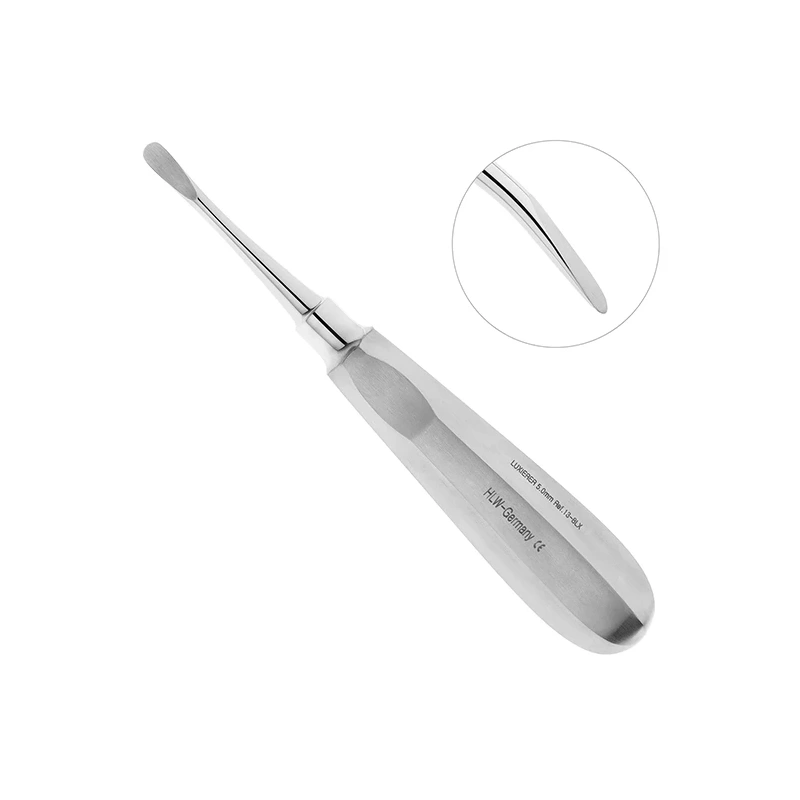 Люксатор изогнутый, 5 мм | HLW Dental Instruments (Германия)