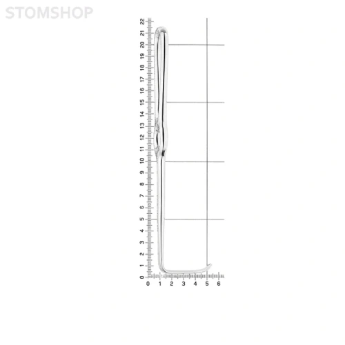 Роторасширитель 21см, 42x11мм | HLW Dental Instruments (Германия)