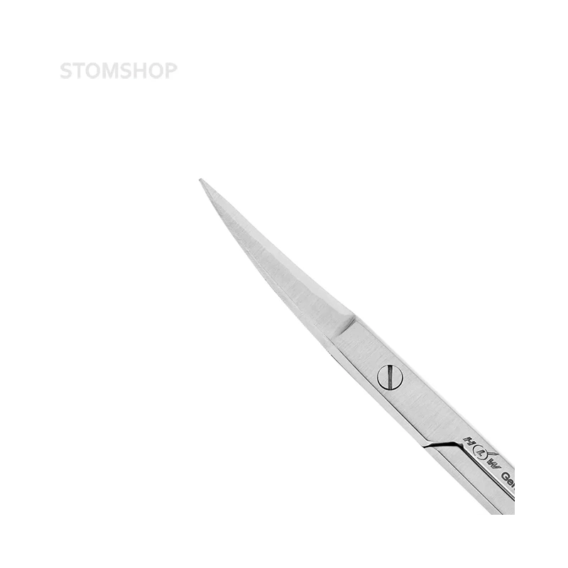Ножницы хирургические изогнутые Kelly TC, 160 мм зубчатая поверхность | HLW Dental Instruments (Германия)