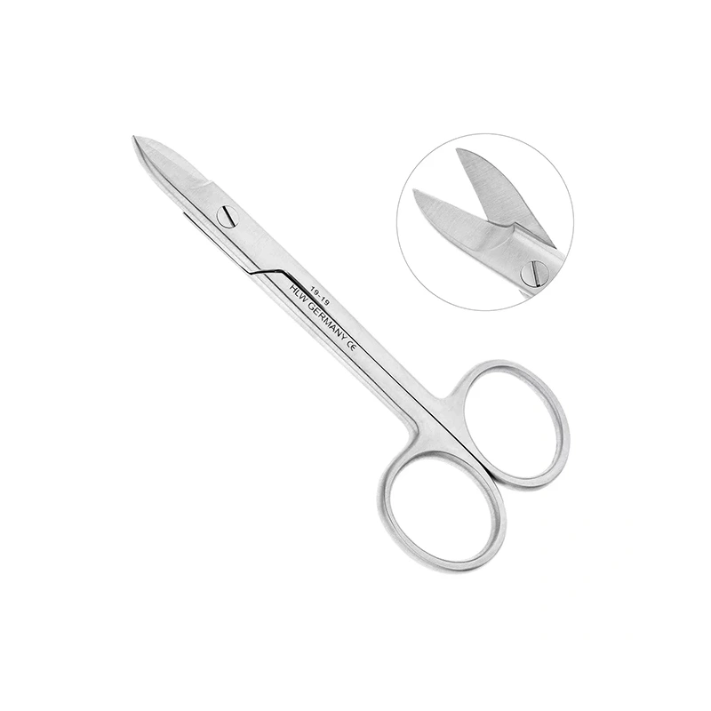 Ножницы коронковые прямые, 100 мм | HLW Dental Instruments (Германия)