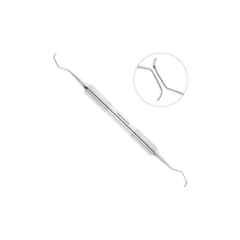 Кюрета пародонтологическая Gracey, форма 7/8, ручка DELUXE, диаметр 10 мм | HLW Dental Instruments (Германия)