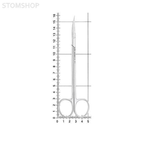 Ножницы хирургические изогнутые Kelly, 160 мм | HLW Dental Instruments (Германия)