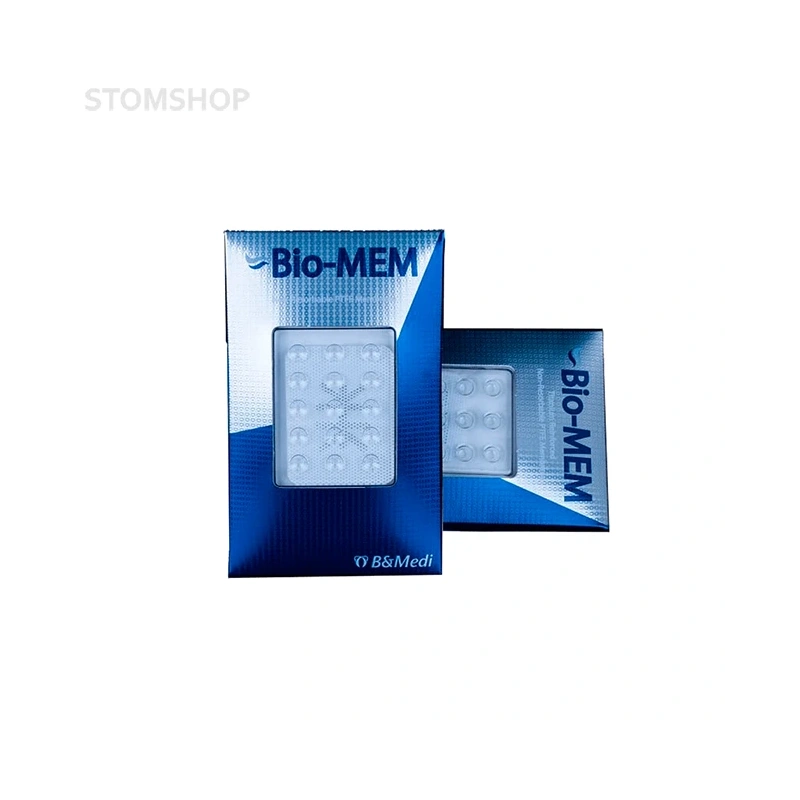 Bio-MEM 20x25 - нерезорбируемая мембрана из PTFE, усиленная титановым каркасом, 20x25 мм | B&Medi (Южная Корея)